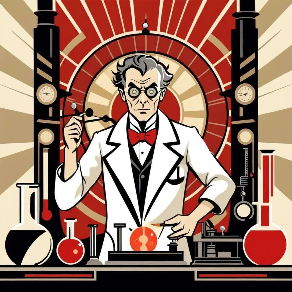 Art Deco Mad Scientist
