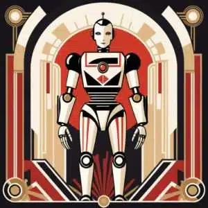 Comprehensive Email Marketing for Gun Stores & FFLs 6 art deco robot 1