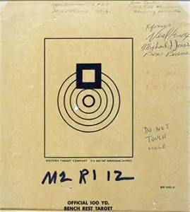 222 Remington - One Hole Target
