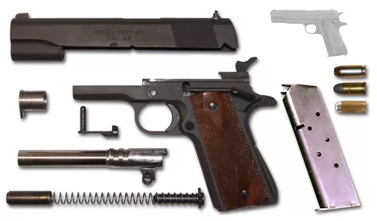 COLT M1911A1 fieldstrip