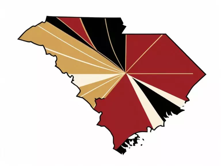 Concealed Carry Laws South Carolina - Map of the state