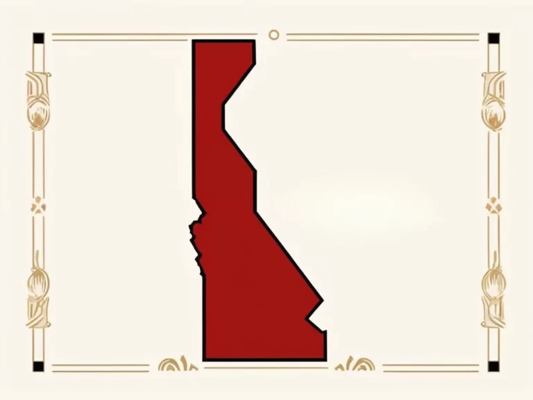 concealed carry laws Delaware - map