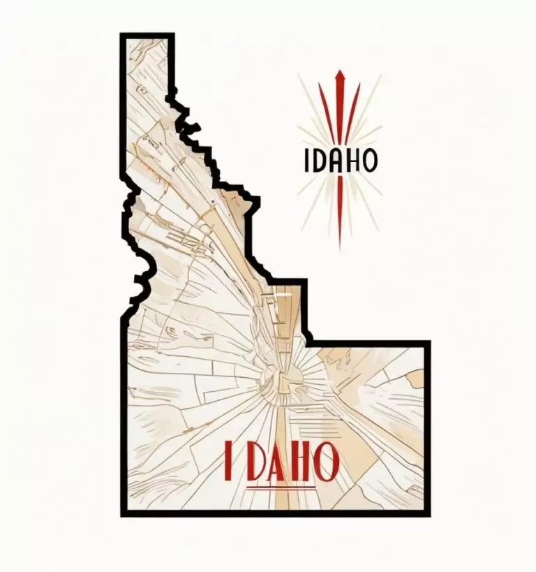 concealed carry laws Idaho - map