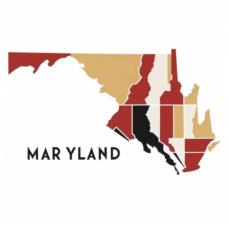 concealed carry laws Maryland - Map