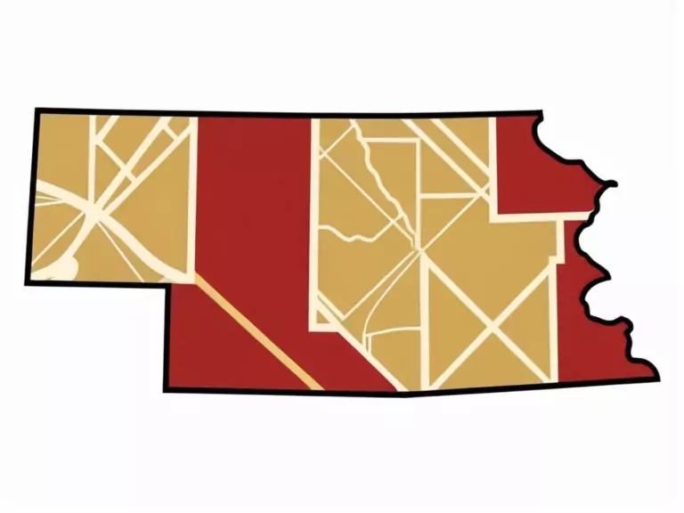 concealed carry laws Nebraska - Map