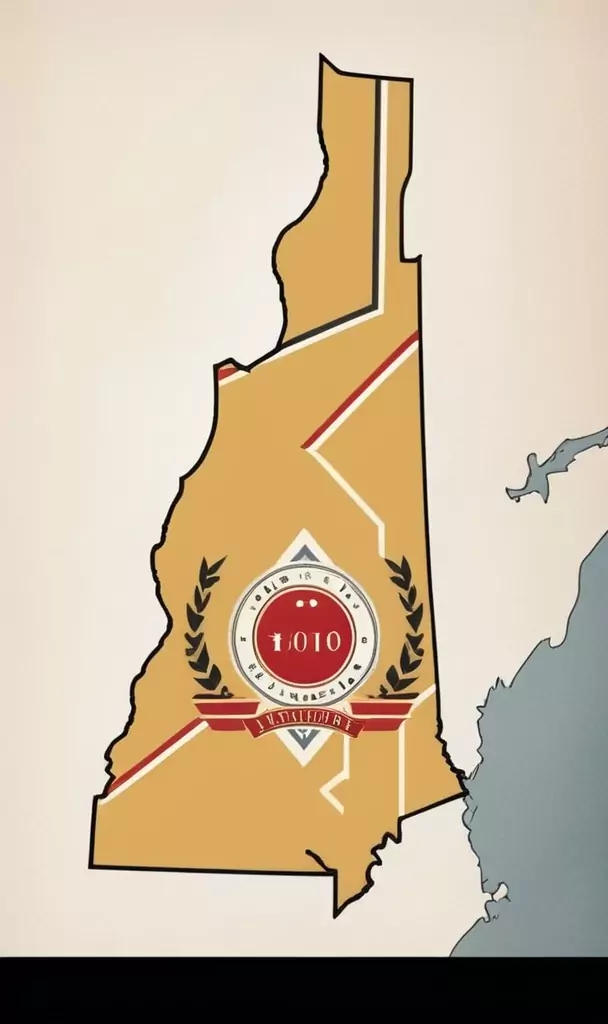 concealed carry laws New Hampshire - Map