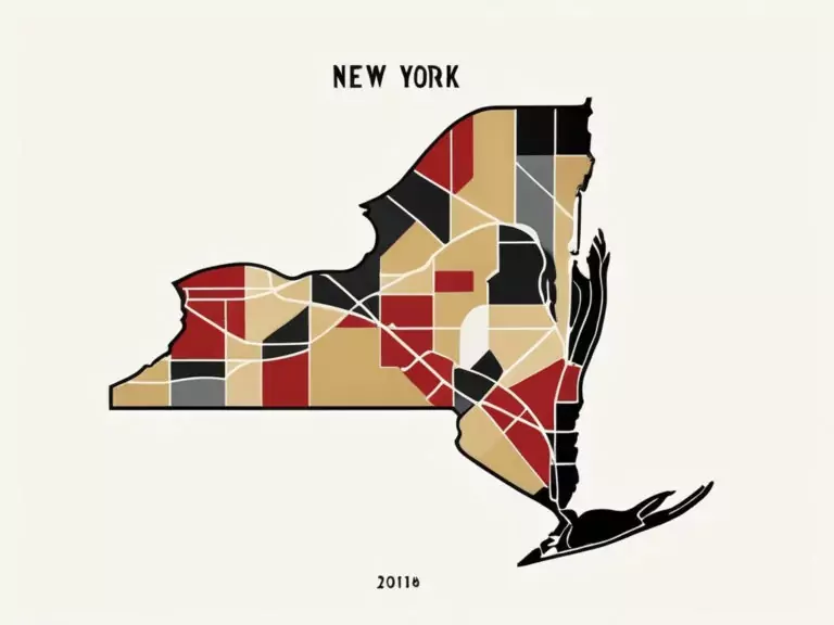 concealed carry laws New York - Map