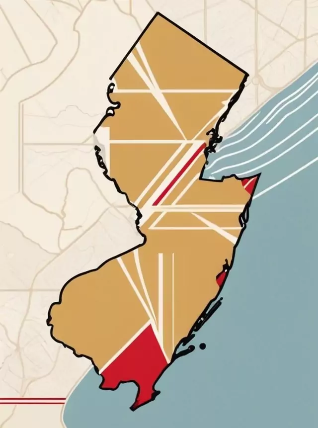 concealed carry laws new jersey - map