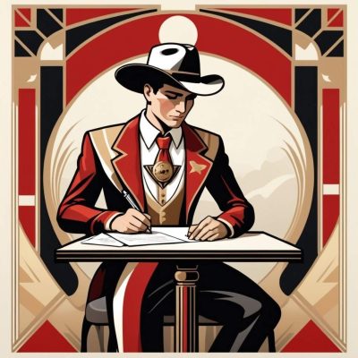 cowboy writing cowboy writing