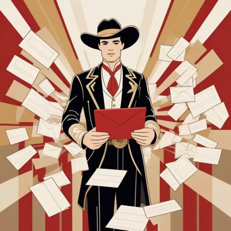 gun store email newsletter - sending out letters